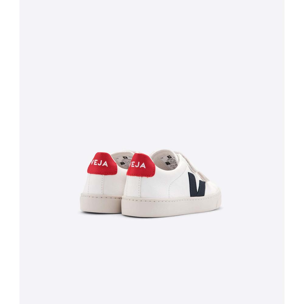 Veja ESPLAR CHROMEFREE Tenisky Detske White/Black/Red | SK 835PJJ